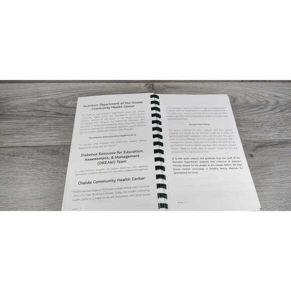 Oneida Tribe, Diabetes Friendly Recipes Cookbook 2014, Oneida Tribe Wisconsin - Picture 5 of 15